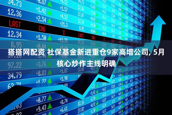 搭搭网配资 社保基金新进重仓9家高增公司, 5月核心炒作主线明确